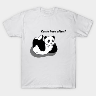 Flirty Panda Bear T-Shirt